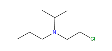 N-Isopropyl-N-propyl aminoethyl-2-chloride